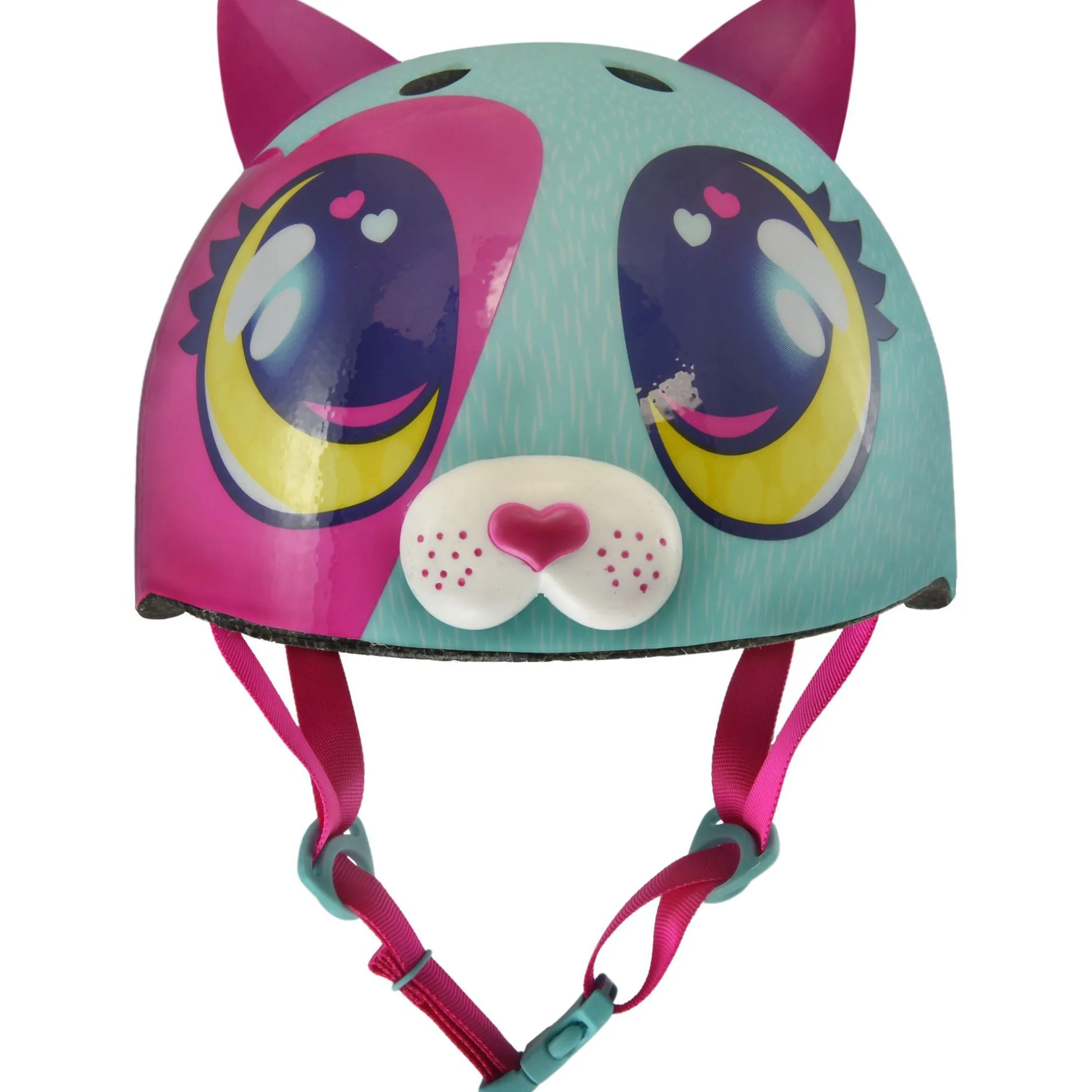 Kids Bell Helmets I Heart Kitty