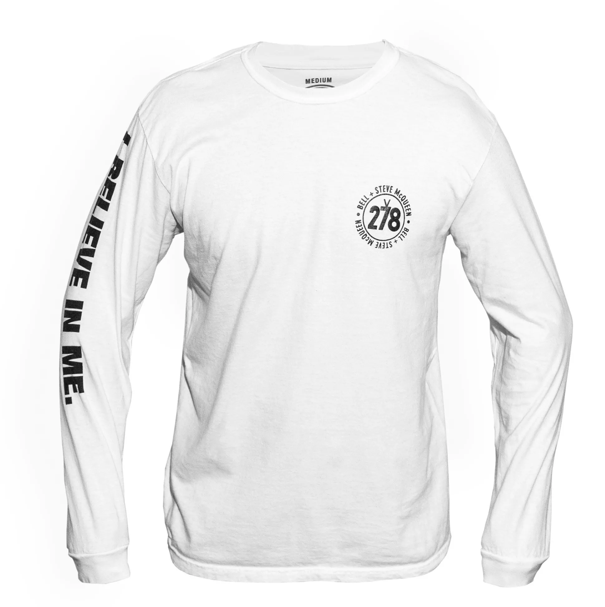 Bell Helmets Steve McQueen Believe Long Sleeve T-Shirt