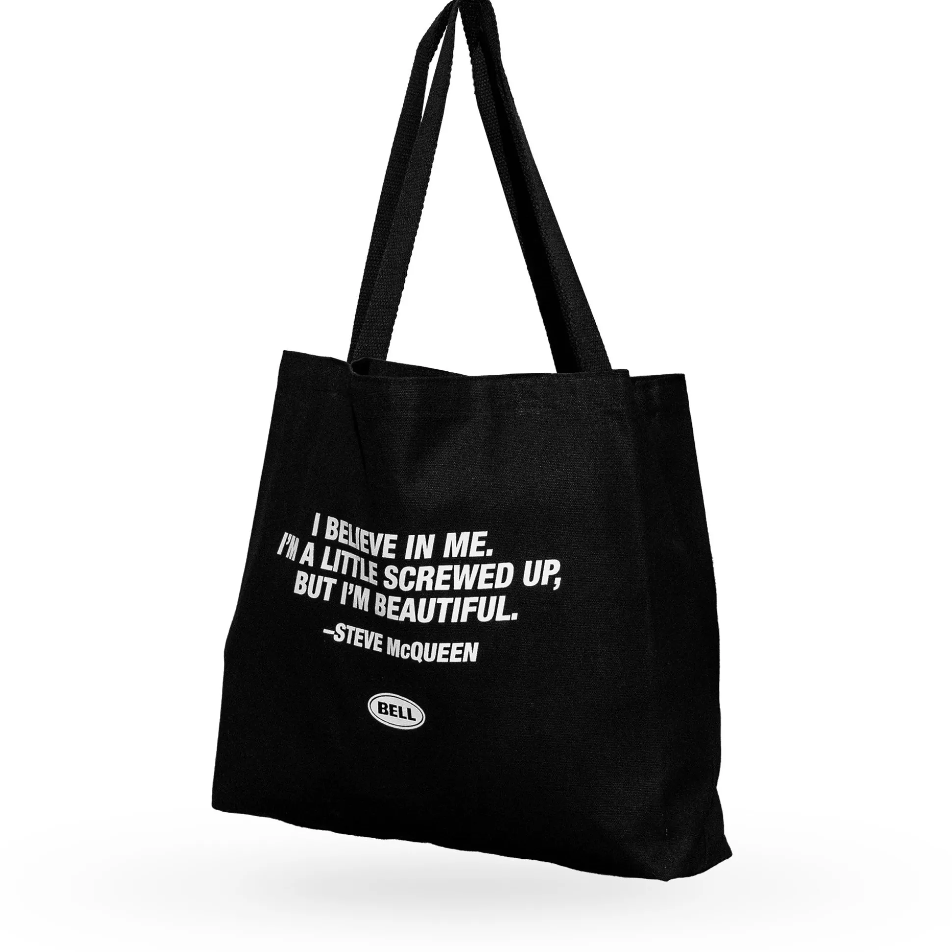 Bell Helmets Steve McQueen Believe Tote Bag